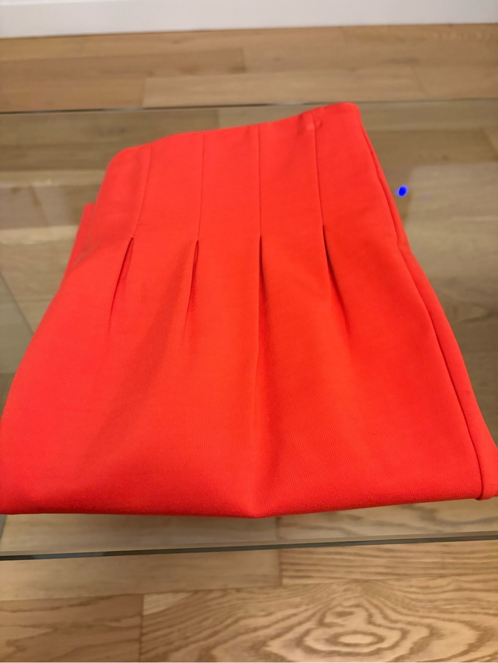 Pink Tartan Red Pencil Skirt